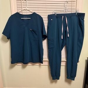 Figs Set XXL - Caribbean Blue